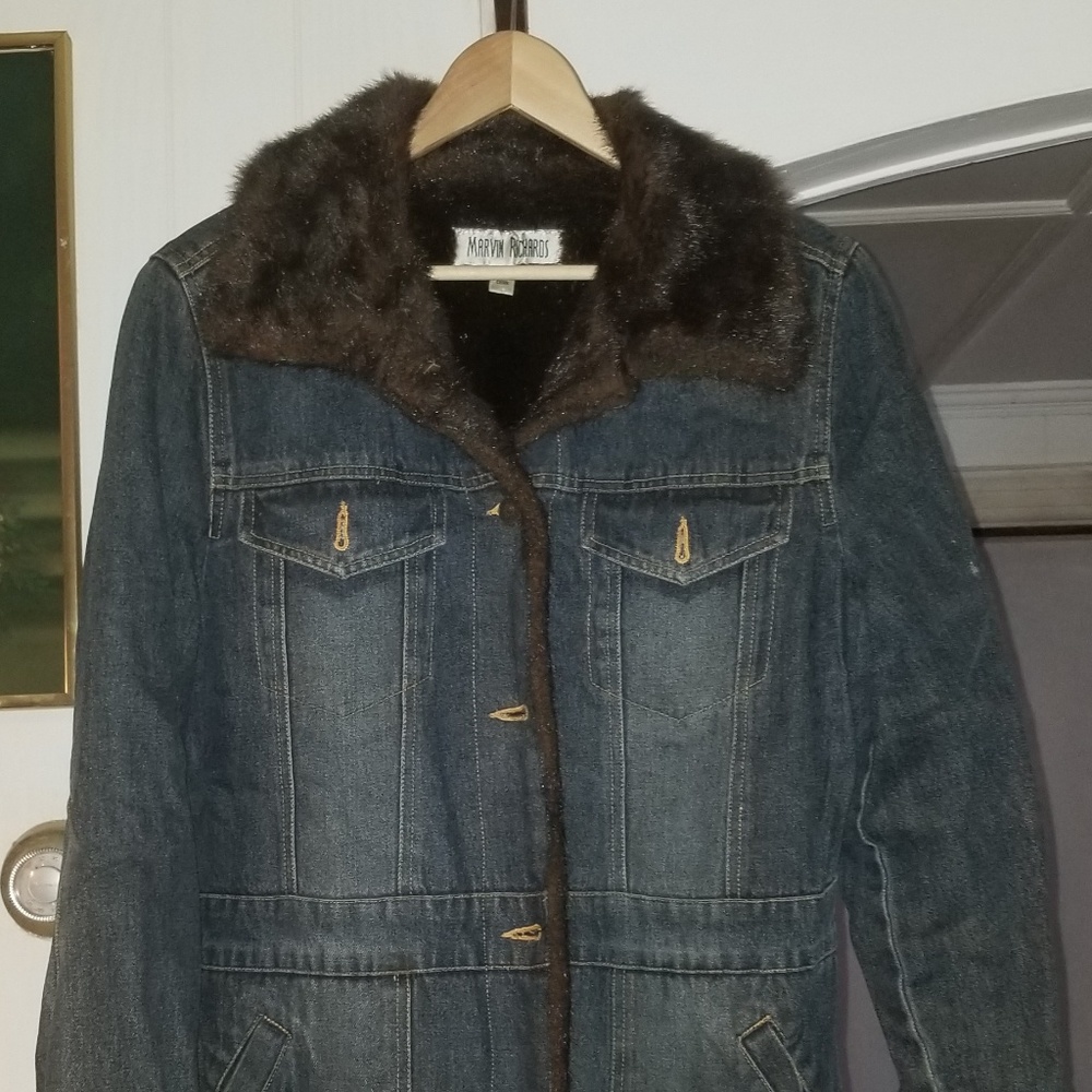 Jean jacket fir lining